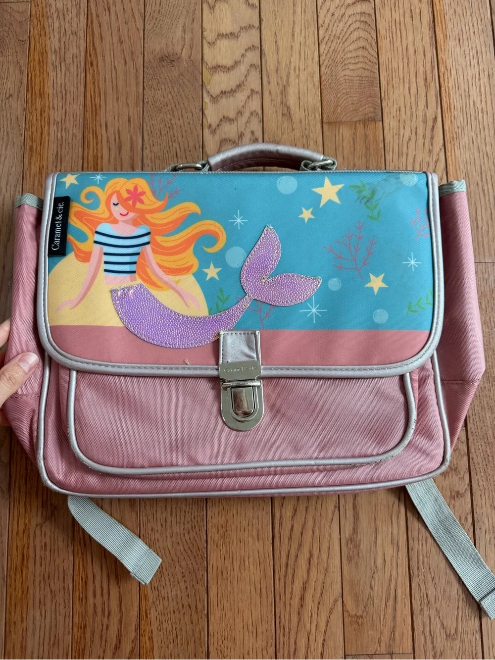 Caramel & Cie Girls Mermaid Print Backpack
